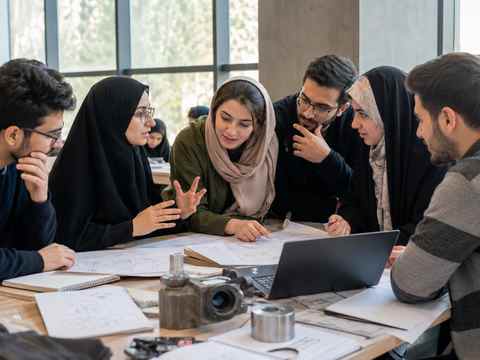 جلسه برنامه&zwnj;ریزی دانشجویان انجمن علمی